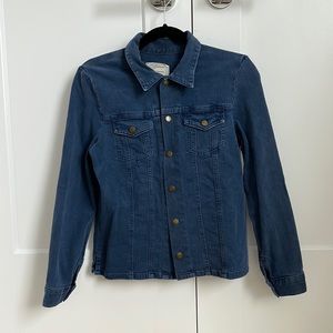 Current Elliot vintage denim shirt jacket